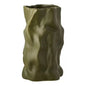 Vase design vert texturé – Esprit naturel & bohème
