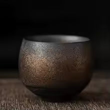 Tasse à espresso artisanale en grès